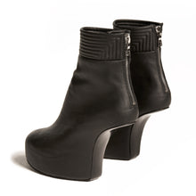 Load image into Gallery viewer, desserto cactus handmade back zip heeless heels