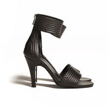 Load image into Gallery viewer, Desserto cactus backzip heel quilted handmade sandals
