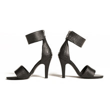 Load image into Gallery viewer, Desserto cactus backzip heel quilted handmade sandals
